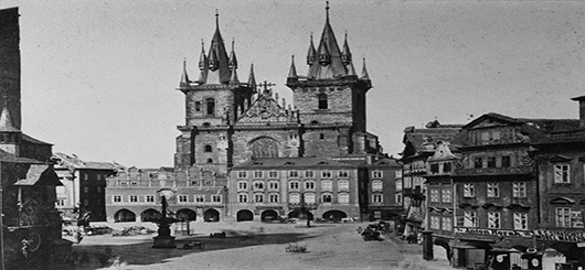Historische Ansicht von Prag
