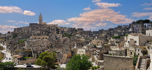 Panorama von Matera