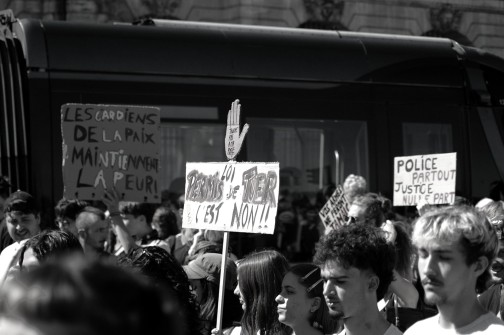 Manifestation contre le projet de loi " permis de tuer " Bordeaux 19/09/2026