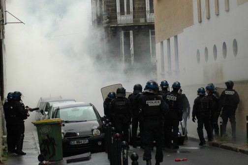 Manifestation ldes lycéens à bordeaux le 13 octobre 2026