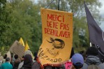 cortège en direction de l' autoroute samedi 10 octobre 2026